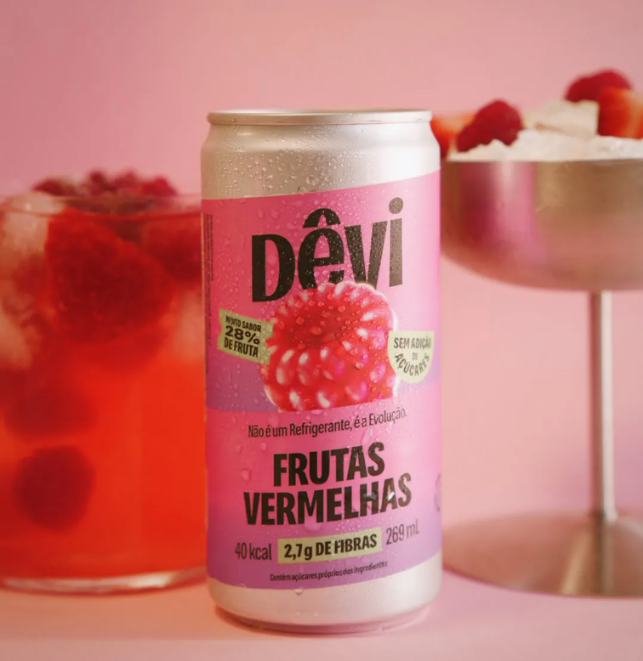 DÊVI REFRI FRUTAS VERMELHAS
